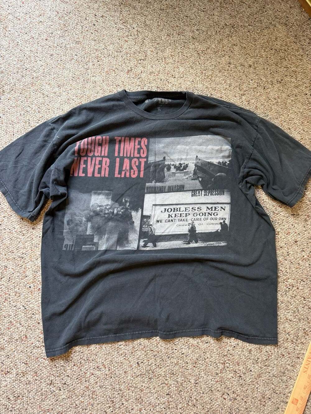 Ranger Up‎ Tough Times Never Last Graphic T-Shirt Size XL